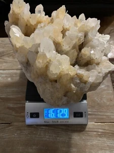 16LB 13oz huge  Natural Himalayan Clear Quartz Cluster Mineral Crystal Specimen - Picture 1 of 11