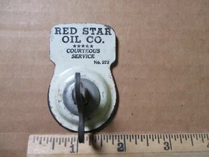 vintage RED STAR OIL advertising hook - Picture 1 of 4