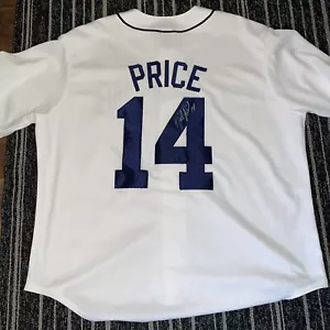 David Price Signed Jersey Detriot Tigers Size 2XL - Picture 1 of 4