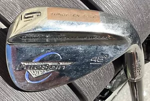 RH Pure Spin Diamond Face Tungsten Gap Wedge 48° Graphite / 35.5”/ GW - Picture 1 of 4