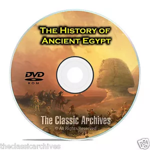 355 Vintage Books on The Library of Ancient Egypt, Photos, Mummies DVD E98 - Picture 1 of 1