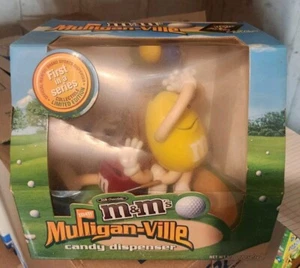 M&M'S Novelty Collectible Candy Dispenser Mulligan-Ville NIB - Picture 1 of 4
