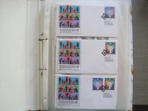 UNO New York FDC/Máximo tarjetas - 29 recibos en carpeta (SLG 0035) - Imagen 1 de 16