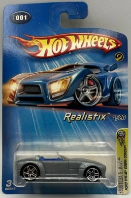 Hot Wheels Ford Shelby Cobra Concept  2005 First Edition Realistic 1:20 - Image 1 of 3