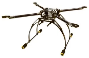Marco de actualización cuadricóptero de aleación mecanizada personalizada + fibra de carbono tamaño 550 plegable - Imagen 1 de 2