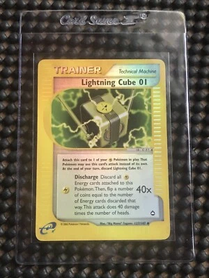 2002 Pokemon Lightning Cube Reverse Holo #127 - Image 1 of 4
