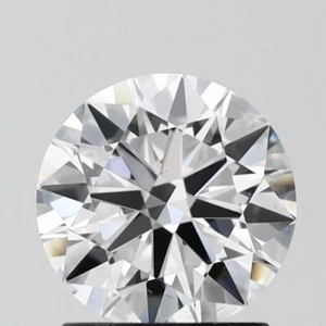 1.5 CT Round Cut Lab Created Diamond Engagement Ring - Picture 1 of 11
