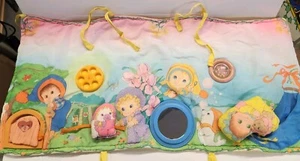 Jammie Pies Crib Rail Wrapper 1986 Playskool Spunkle Ditty Pittipin Middy Splash - Picture 1 of 6