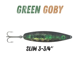 Copper Green Goby Trolling Spoon for Fishing and Targets SALMON TROUT WALLEYE - Picture 1 of 1