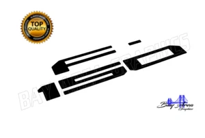Ford F-150 Tailgate Inserts Decals VINYL Letters FITS 2018-2020 FORD-150 BK - Picture 1 of 18
