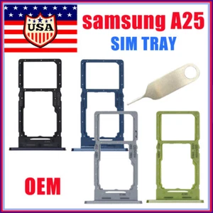 OEM SIM Memory Card Tray Holder +Pin For Samsung Galaxy A25 4G/5G SM-A256U - Picture 1 of 5