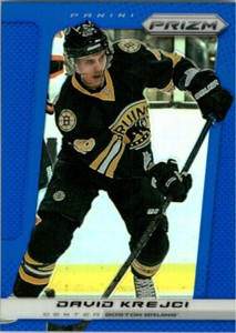 2013-14 Panini Prizm Prizms Blue #7 David Krejci