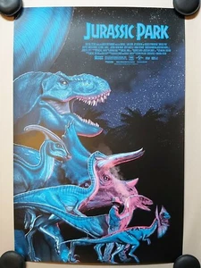 Jurassic Park - Screen Print Poster - Regular Edition - Art by Jason Raish - Picture 1 of 10