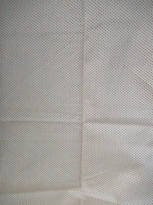 Tostado CON Pequeños Lunares Rojos SBTY Por 44" Ancho Tela Algodón NUEVO Foto 1 de 4