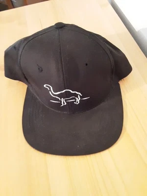 Mens Black With Camel Emblem Baseball Cap NWT - image 1 of 2