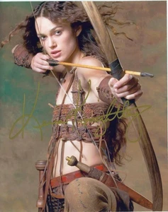 Keira Knightley - Signiertes Foto + Echtheitszertifikat (King Arthur) - Bild 1 von 2