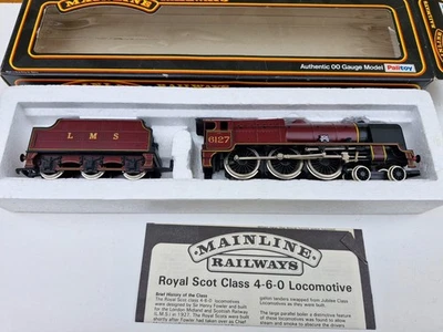 Mainline LMS OO 4-6-0 6127 parallel boiler Scot locomotive Old Contemptibles - Image 1 of 4
