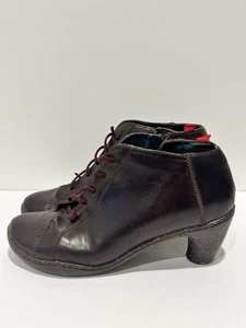 Camper Boots Womens 7 US/ 37 EUR Leather Heels Brown - Picture 1 of 6