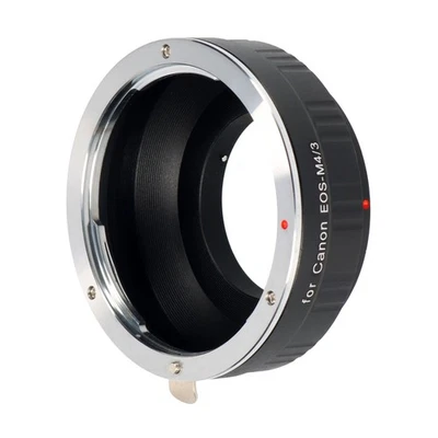 KHALIA FOTO Objektivadapter für Canon EF-Objektiv an Micro FourThirds Camera