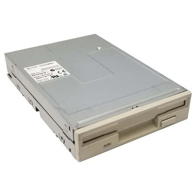 Floppy Disk Drive 3.5" MPF920-E Internal Desktop Computer IDE PATA EIDE White - Image 1 of 4