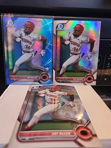2022 Jay Allen Bowman 1st Draft #BD-192 Blue Refractor/150 +refractor+chrome - Picture 1 of 1