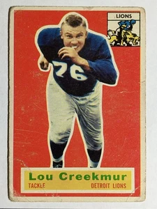 1956 Topps #8 Lou Creekmur (GUT) - Bild 1 von 2