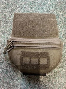 Warrior Assault Systems Laser Cut Drop Down  pouch Ranger Green Airsoft - Picture 1 of 5