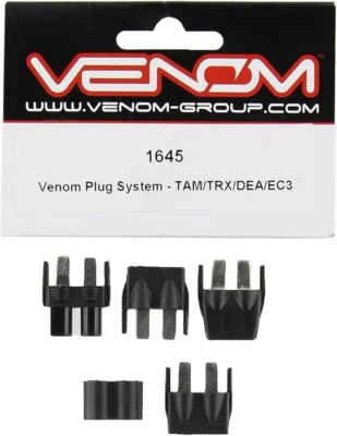 #1645 Venom Universal Plug System Fits Tamyia Traxxas Deans EC3 Plugs - Image 1 of 2