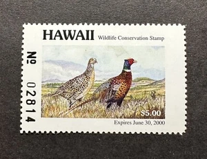 WTDstamps - 1999 HAWAII - Lot3 - State Duck Stamp - Mint OG NH - Picture 1 of 2