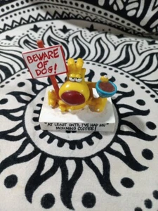 As Featured In Mother Goose And Grimm Grimmy At Least Morning Coffee Figurine - Picture 1 of 3