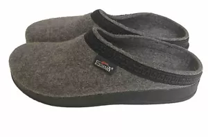 Stegmann Men's Wool Clogs Poly Sole Gray Size 13 - Picture 1 of 5