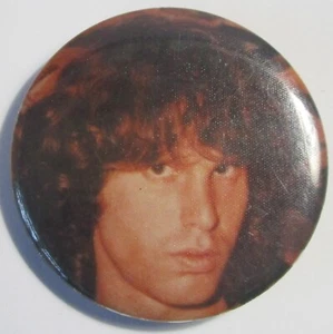 Pin retrato Jim Morrison The Doors B 1 3/4" pinback MUY FINO AÑOS 60-70 - Imagen 1 de 2