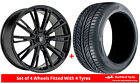 Alloy Wheels & Tyres 18" Fox Omega For Peugeot 605 89-99