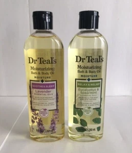 Dr. Teal's Moisture Eucalyptus & Spearmint & Lavender Bath & Body Oil 8.8 Oz (2) - Picture 1 of 4