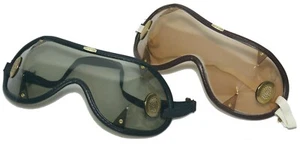 Nuevas con etiquetas gafas True Vintage del estilo de la década de 1980 para gafas de motocicleta/paracaidismo - Imagen 1 de 5