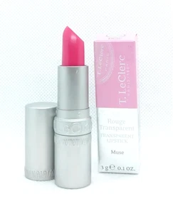 T LECLERC ROUGE A LEVRES TRANSPARENT MUSE SANS PARABEN VALEUR 21€ - Imagen 1 de 1