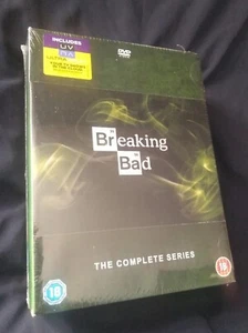 BREAKING BAD ~ THE COMPLETE SERIES DVD BOX SET ~ BRAND NEW & SEALED ~ RATED 18 - Picture 1 of 2