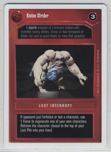 Star Wars CCG Decipher Kintan Strider Premiere White Boarded WB Free Shipping! - Picture 1 of 1