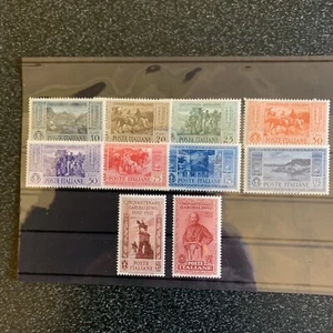 Italia 1932 Juego de Garibaldi como nuevo con bisagras - Imagen 1 de 1