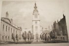 CHRIST CHURCH HOSPITAL LONDON ANTIQUE PRINT LONDRES 1831 SHEPHERD  R3354
