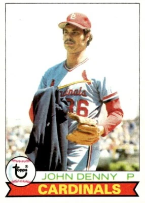 1979 Topps #59 John Denny St. Louis Cardinals - Image 1 of 2