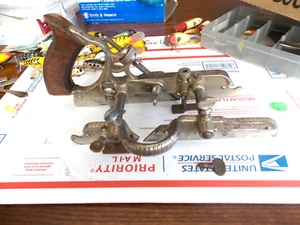 Un altro VINTAGE STANLEY RULE & LEVEL N. 45 COMBINAZIONE PIANO LEGNO ECCELLENTE NO RES - Foto 1 di 4