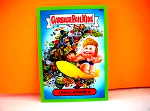 2014 Garbage Pail Kids Series 2 Green Border -CONNIE SCIENCE- #105b Sticker Card - Picture 1 of 1