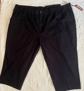 Harbor Bay Men's Pants 5XL/26in. Big And Tall New With Tags 100% Cotton - Picture 1 of 4