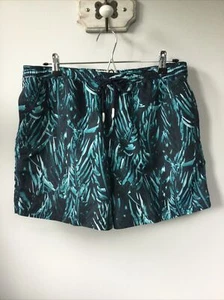 Men’s Jack Wills Leaf Print Swim Shorts, UK Size Large, Excellent Condition - Picture 1 of 2