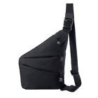 Anti Theft Sling Backpack with Multiple Angled Pockets and Wide Shoulder Strap