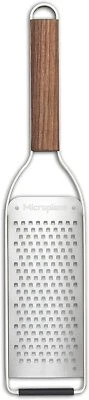 Microplane Master Series Coarse Blade Cheese Grater with Wood Handle - Image 1 of 4