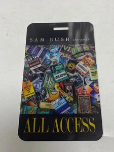 Sam Bush Storyman All Access Konzerttour Backstage Laminatpass D12 - Bild 1 von 2