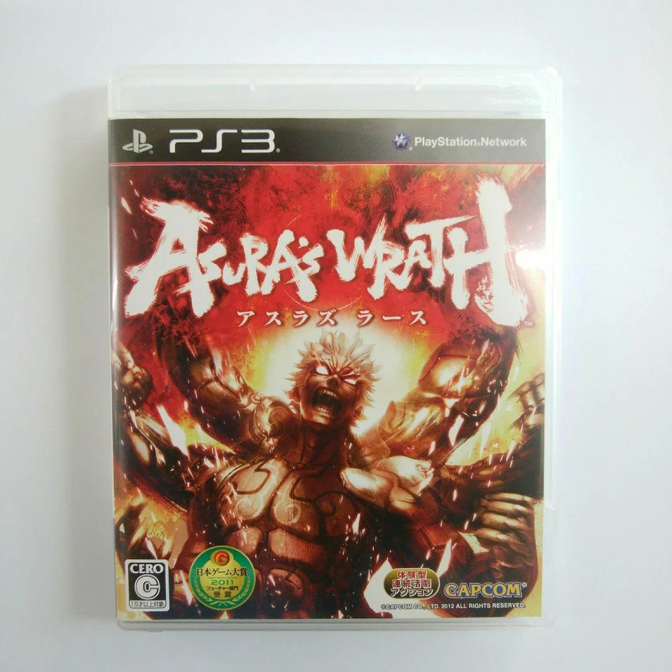 Asura's Wrath ps3 PlayStation 3 Japan Version Video Game Used - Image 1 of 2