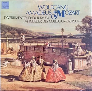 Mozart Divertimento KV 334 NEAR MINT Harmonia Mundi Vinyl LP - Picture 1 of 1